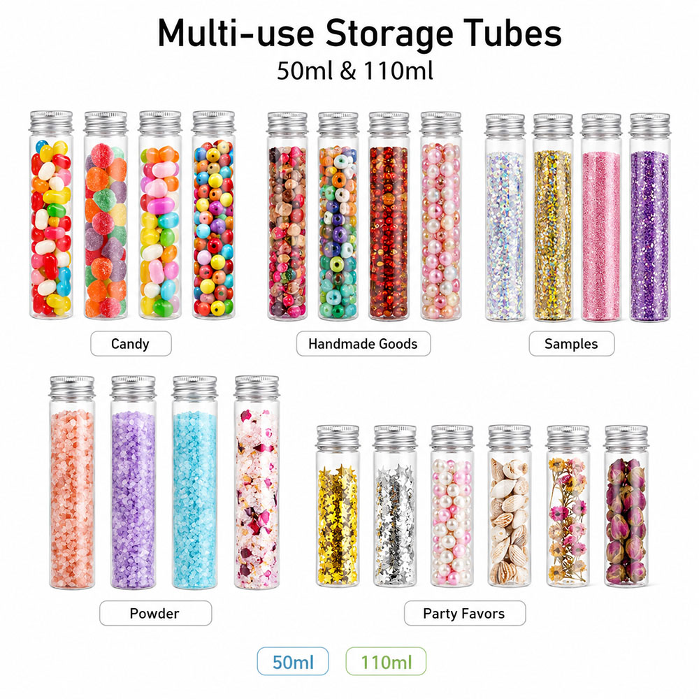 20pcs 50ml/100ml Clear Flat Tu - огляд і ціна Snapback Hat Flat
