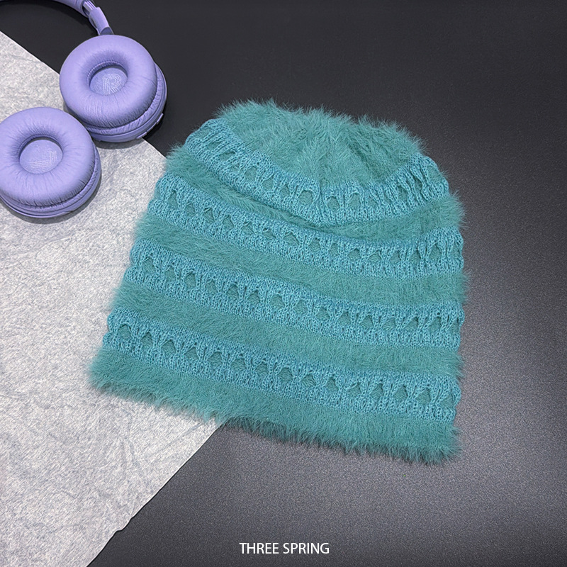 New Korean Style Candy‑Color F - огляд і ціна Beanie Cuffed Knit