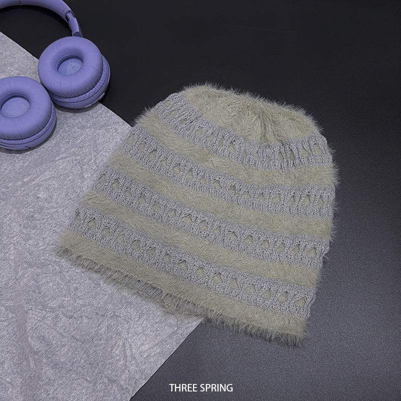 New Korean Style Candy‑Color F - огляд і ціна Beanie Cuffed Knit