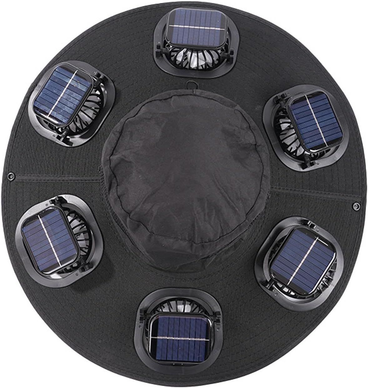 Hot 6 Fans Solar Fan Hat Breat - огляд і ціна Visor Sun Hat