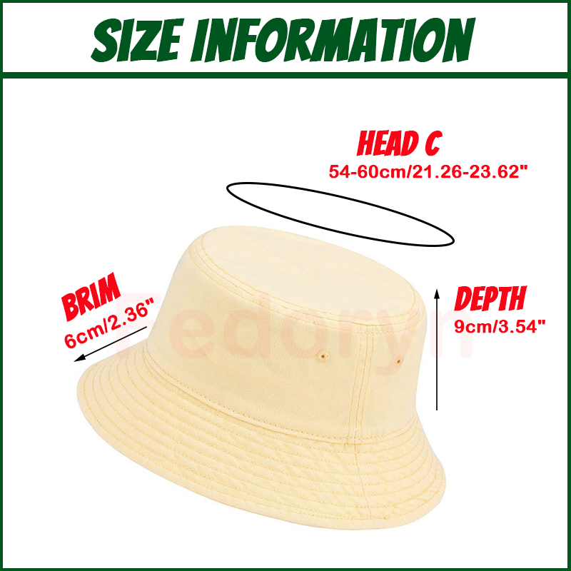 Fedoryn Customized Fishermen's - огляд і ціна Bucket Hat Cotton