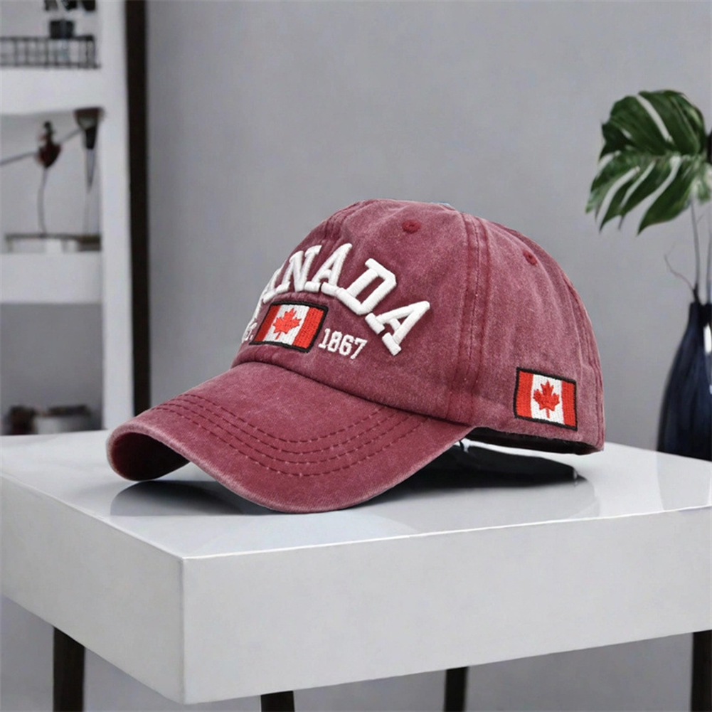 Canada Baseball Cap Maple Leaf - огляд і ціна Dad Hat Cotton