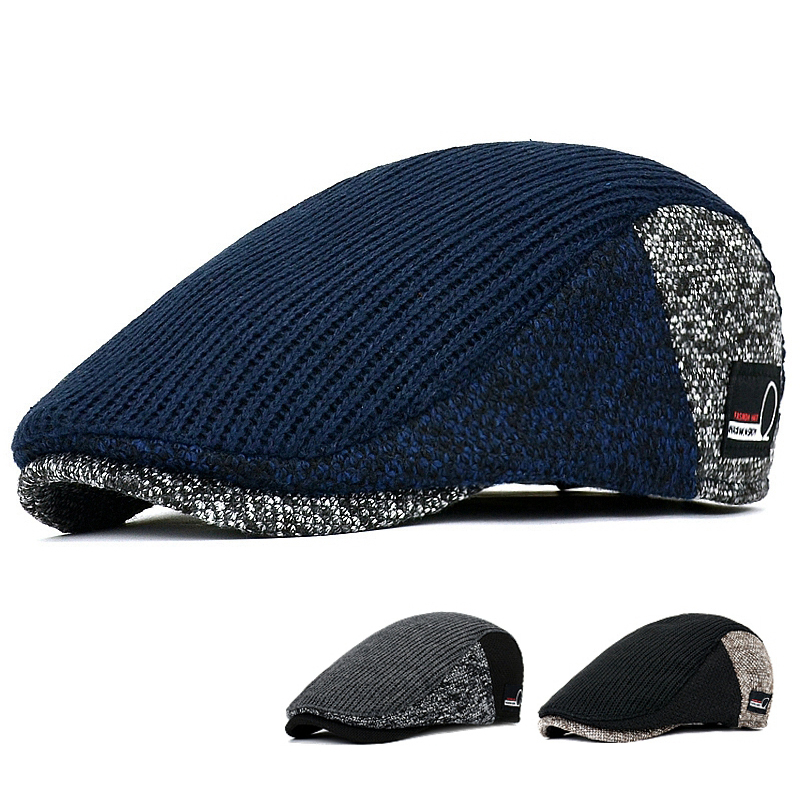Men Newsboy Hats Thick Autumn  - огляд і ціна Dad Hat Cotton