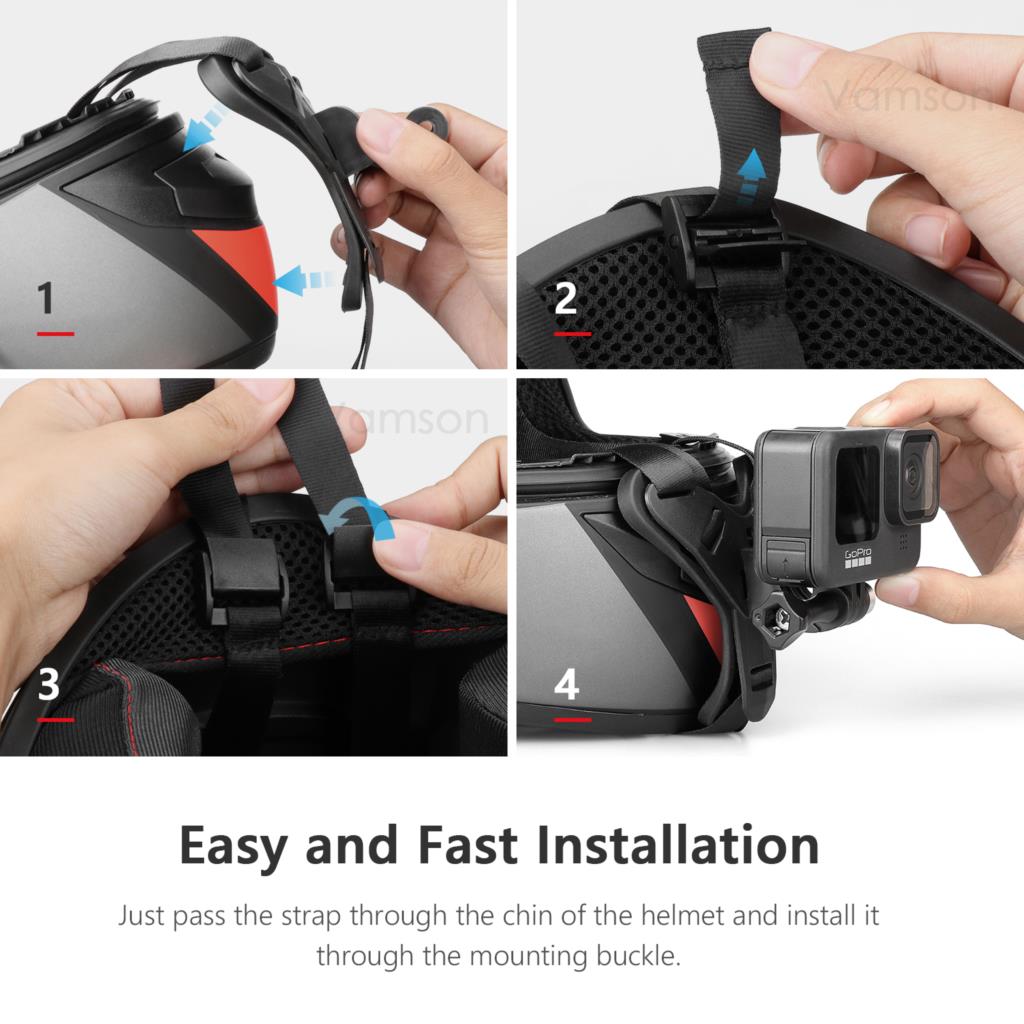 Vamson for Gopro Hero 11 10 9  - огляд і ціна Skull Cap Helmet Liner