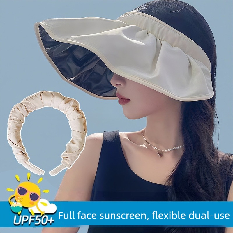 UPF50+ Foldable Headband Sun V - огляд і ціна Visor Sun Hat