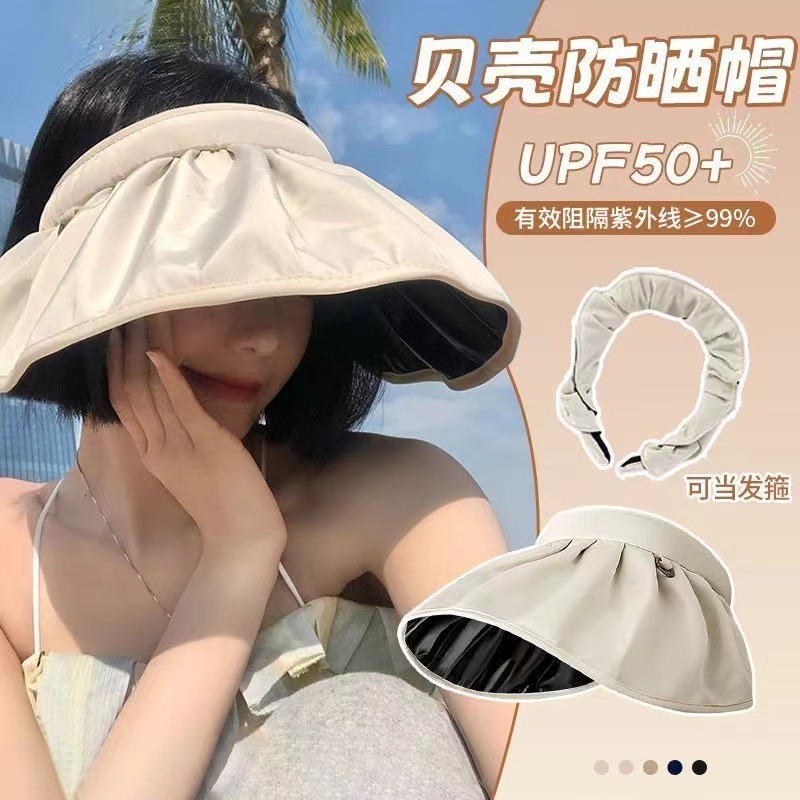 UPF50+ Foldable Headband Sun V - огляд і ціна Visor Sun Hat