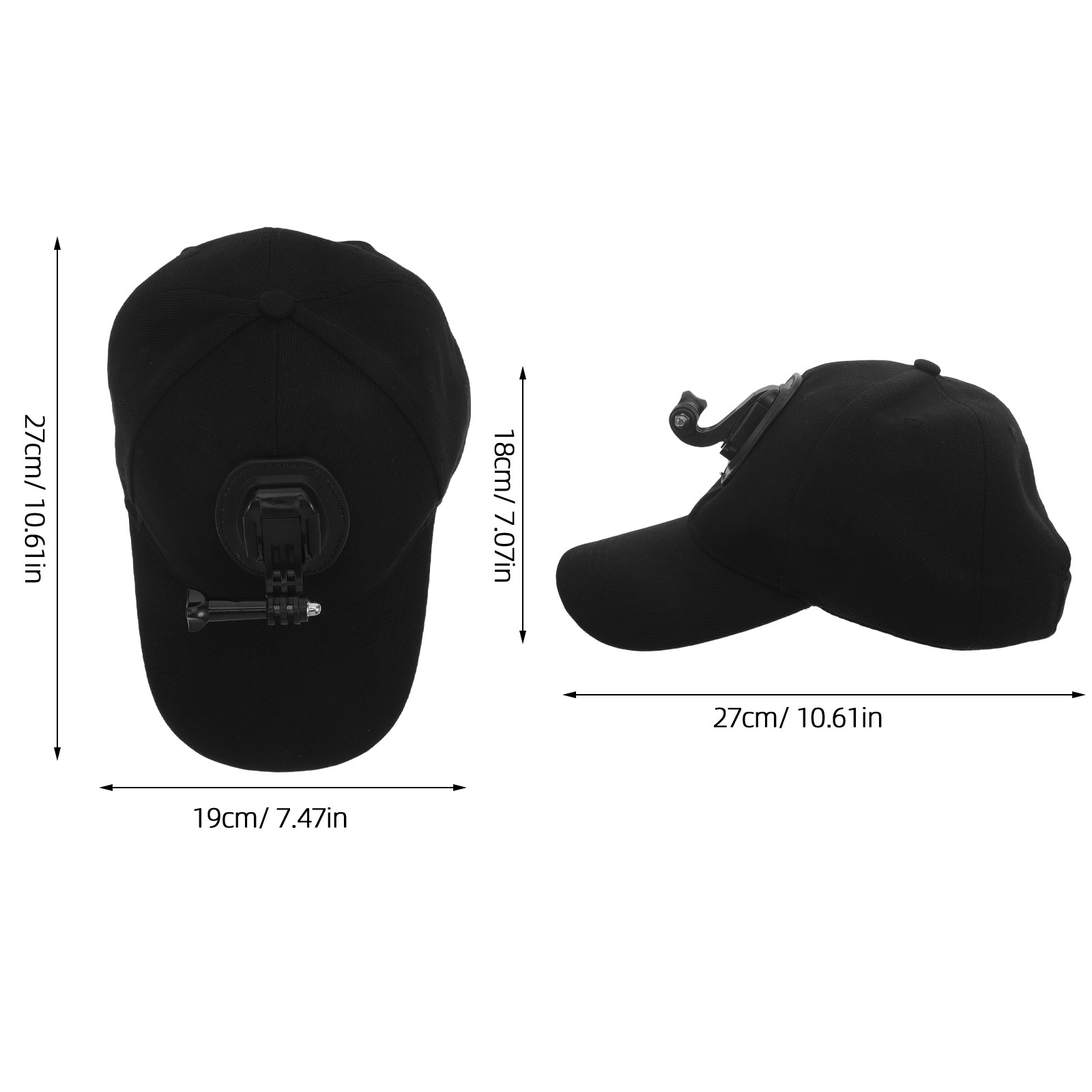 Action Camera Baseball Cap Mou - огляд і ціна Dad Hat Cotton